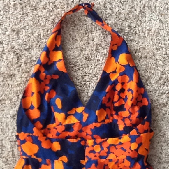 Milly Silk Halter dress - Picture 4 of 5